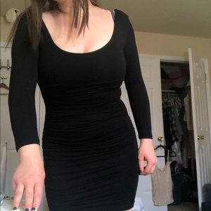 Bodycon little black dress